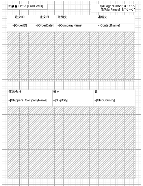 Grouping on Multiple tables in Page report