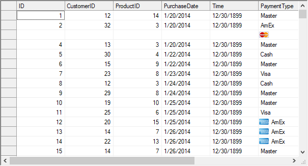 セルに画像を設定