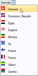 画像を含むコンボリスト