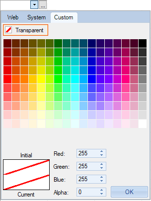 カスタムエディタカラーピッカー