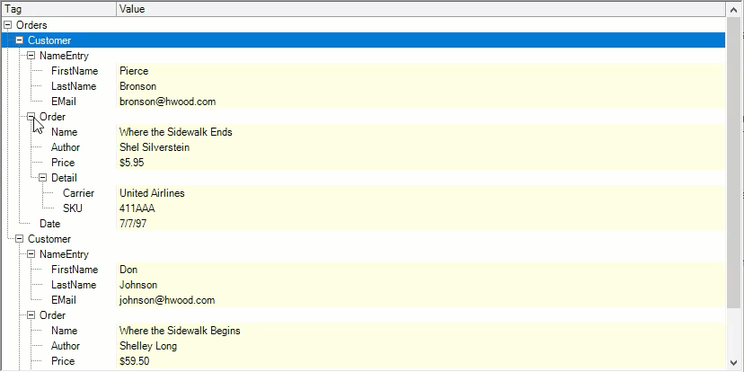 ツリーグリッド