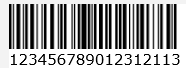 Barcode encoding type