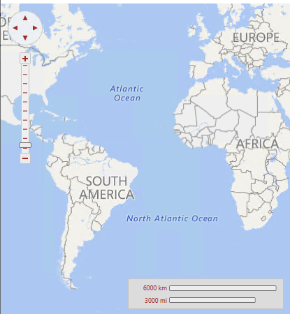 Maps control with Virtual Earth Road Source.