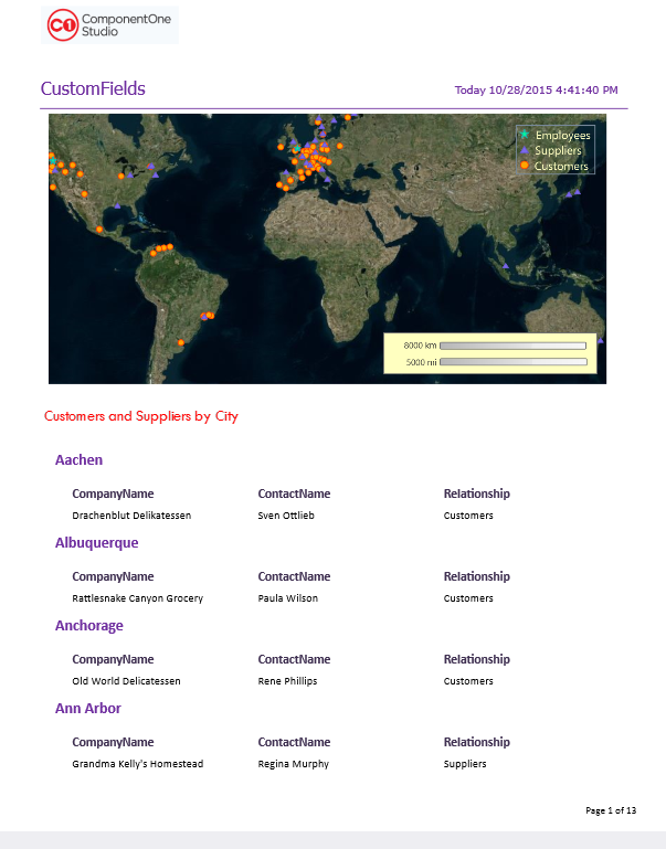 Preview SuperLabel custom field.