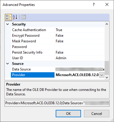 WPF App Advanced Properties Dialog