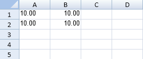 Cell values