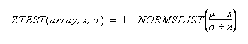 ZTESTの数式