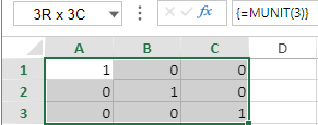 MUNIT function example